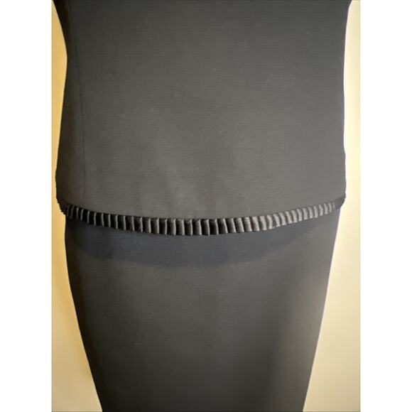 Yves Cossette Depeche Mode Black Sleeveless Dress Size 6 Classic - Picture 4 of 11